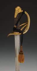 Photo 8 : SABRE D'OFFICIER DE CAVALERIE LÉGÈRE, modèle 1822, Monarchie de Juillet. 27039-1