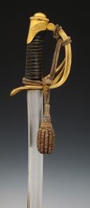 Photo 9 : BRIGADE GENERAL OF LIGHT CAVALRY SABER, model 1822, Second Empire. Inventory number: 27135.