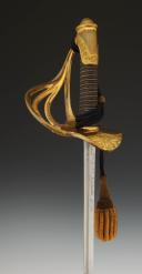 Photo 9 : SABRE D'OFFICIER DE CAVALERIE LÉGÈRE, modèle 1822, Monarchie de Juillet. 27039-1