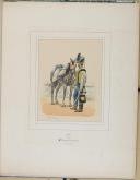 Photo 1 : PARIS (Alfred) - " Hussards époque Louis-Philippe par Alfred Paris " - Lot de planches illustrées - 1841