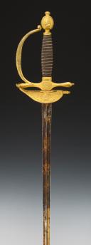 OFFICER'S SWORD OF THE HORSE GUARDS OF THE KING'S MILITARY HOUSE, model 1814, Restoration period. 29063