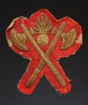 INSIGNE DE PORTE-HACHE DE SAPEUR-POMPIER, Second Empire. 26219
