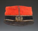 KÉPI DE SOUS-LIEUTENANT DES PRISONS MILITAIRES, modèle 1872, Troisième République. 27823