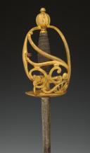 STRONG SWORD OF THE CHEVAU-LÉGERS OF THE KING'S HOUSE, CIRCA 1750-1762, REIGN OF LOUIS XV. 34336