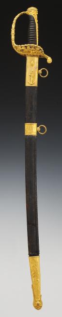 Photo 2 : NAVAL OFFICER'S SABER, Third Republic. 29401