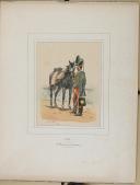 Photo 3 : PARIS (Alfred) - " Hussards époque Louis-Philippe par Alfred Paris " - Lot de planches illustrées - 1841