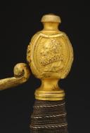 Photo 3 : OFFICER'S SWORD OF THE HORSE GUARDS OF THE KING'S MILITARY HOUSE, model 1814, Restoration period. 29063