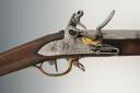 Photo 4 : FUSIL DES ÉLÈVES DES ÉCOLES MILITAIRES, modèle 1817, Restauration.
