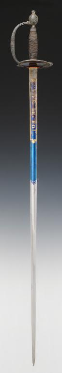 Photo 4 : "REWARD SWORD 'GIVEN BY THE KING' TO MR. FRANÇOIS BELLANGER, model 1816, Restoration period. 30105