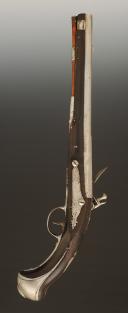 Photo 4 : PISTOLET D'ARÇON DE GARDE-DU-CORPS DU ROI, modèle de 1755. Ancienne Monarchie, règne de Louis XV, vers 1755. 34622