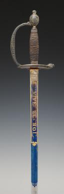 Photo 5 : "REWARD SWORD 'GIVEN BY THE KING' TO MR. FRANÇOIS BELLANGER, model 1816, Restoration period. 30105