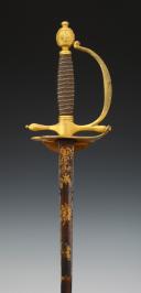 Photo 6 : OFFICER'S SWORD OF THE HORSE GUARDS OF THE KING'S MILITARY HOUSE, model 1814, Restoration period. 29063