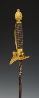 Photo 7 : OFFICER'S SWORD OF THE HORSE GUARDS OF THE KING'S MILITARY HOUSE, model 1814, Restoration period. 29063