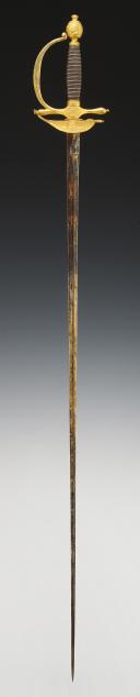 Photo 8 : OFFICER'S SWORD OF THE HORSE GUARDS OF THE KING'S MILITARY HOUSE, model 1814, Restoration period. 29063