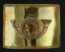 PLATE OF BELT OF VOLTIGEURS OF THE 5th LINE INFANTRY REGIMENT, First Empire.