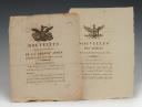 DEUX EXTRAITS DU MONITEUR (novembre 1813 et mars 1814) SUR LES NOUVELLES OFFICIELLES DES ARMÉES. 18906-26