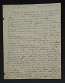 Retour de l'Empereur. LETTRE AUTOGRAPHE SIGNÉE FAURER (FAURET ?) ADRESSÉE À SON AMI BOUVAREL, chasseur au 9è régiment à cheval à Falaise. 18855-23