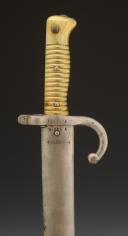 BAYONET SWORD YATAGAN, Chassepot model, Second Empire. 30781-2