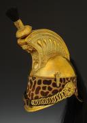 CASQUE DU 4ème RÉGIMENT DE DRAGONS, modèle du 20 novembre 1858, Second Empire. 33443