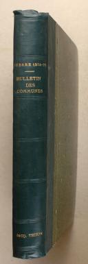 Photo 2 : BULLETIN DES COMMUNES – Guerre 1914-15