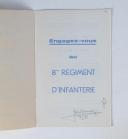 Photo 2 : Historiques du 8ème Régiment d’Infanterie 