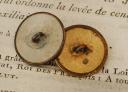 Photo 2 : DEUX BOUTONS DE LIVRÉE, Premier tiers du XIXème siècle. 26776-8