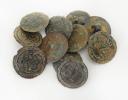Photo 2 : ELEVEN LINE INFANTRY UNIFORM BUTTONS, First Empire. 26829