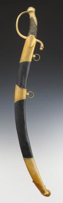 Photo 2 : REPRODUCTION D'UN SABRE DU CORPS DES MATELOTS DE LA GARDE IMPÉRIALE « MARINS DE LA GARDE », modèle 1804, XXème siècle. 30114
