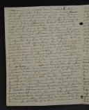 Photo 2 : Retour de l'Empereur. LETTRE AUTOGRAPHE SIGNÉE FAURER (FAURET ?) ADRESSÉE À SON AMI BOUVAREL, chasseur au 9è régiment à cheval à Falaise. 18855-23