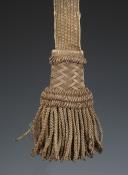 Photo 2 : SWORD KNOT FOR MUSKETEER SABER OF THE 2nd COMPANY OF THE KING'S MILITARY HOUSE MUSKETEERS, model 1814, Restoration period. 32737-2