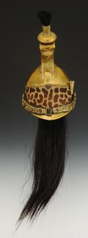 Photo 2 : CASQUE DU 4ème RÉGIMENT DE DRAGONS, modèle du 20 novembre 1858, Second Empire. 33443