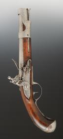 Photo 2 : PISTOLET D'ARÇON, modèle de 1763-1766, version républicaine. Première République, 1794 - 1795. 34623