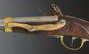 Photo 3 : REPRODUCTION D'UN PISTOLET À SILEX, modèle 1786 de l'Ancienne Monarchie, époque XXe siècle. 32528