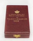 Photo 3 : COMMANDER'S CROSS OF THE CROWN OF BELGIUM AWARDED TO MAJOR JEAN BAPTISTE DE SCHRYVER IN 1939, Second World War. 33182-2