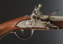 Photo 3 : PISTOLET D'ARÇON, modèle de 1763-1766, version républicaine. Première République, 1794 - 1795. 34623