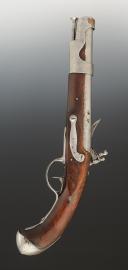 Photo 5 : PISTOLET D'ARÇON, modèle de 1763-1766, version républicaine. Première République, 1794 - 1795. 34623