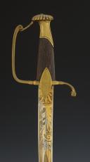 Photo 6 : LIGHT CAVALRY OFFICER'S SABER, First Empire modified Restoration. 28176