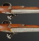 Photo 11 : LONG PAIR OF GENERAL OFFICER'S POWERFUL PISTOLS TO THE REGULATION OF VENDÉMIAIRE AN XII, signed "Boutet Artist Director - Manufacture in Versailles", Consulate - First Empire. 27973
