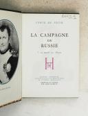 Photo 1 : SEGUR. (Cte de). LA CAMPAGNE DE RUSSIE, 2 tomes.