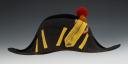Photo 1 : BICORNED HAT OF SAPEURS OR MASTER WORKERS OF THE VOLTIGER OF THE IMPERIAL GUARD, model 1854, Second Empire. 26861