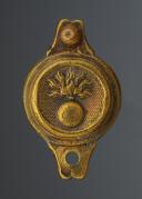 BOSSETTE POUR MORS DE CUIRASSIER OU DRAGON DE LA GARDE IMPÉRIALE, modèle 1854, Second Empire 29246-29