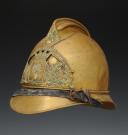Photo 2 : HELMET OF FIREFIGHTERS OF THE COMMUNE OF MONCONTOUR, type 1923, Third Republic. 25439
