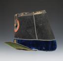 Photo 2 : SHAKO CASQUETTE DE LIEUTENANT DE SAPEURS-POMPIERS, Deuxième République. 24465