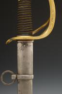 Photo 2 : LIGHT CAVALRY TROOP SABER, 1822 model transformed in 1883, Third Republic. 30709-2