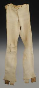 Photo 2 : CULOTTE DE PEAU À PONT D'OFFICIER DE CAVALERIE, Premier Empire. 28433