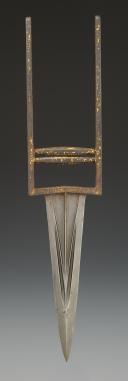 Photo 2 : STAMPED DAGGER (KATAR), Deccan (India), 19th century. 33589