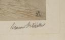 Photo 4 : Édouard DETAILLE autographe original - LE PASSAGE DE LA FRONTIÈRE 1806 : Lithographie en couleurs, Fin XIXème siècle. 26227-1