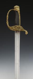 Photo 4 : NAVAL OFFICER'S SABER, model 1854, Second Empire. 29,400.