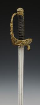 Photo 5 : NAVAL OFFICER'S SABER, model 1854, Second Empire. 29,400.