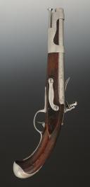 Photo 5 : PISTOLET D'ARÇON, modèle de 1763-1766, version républicaine. Première République, entre 1794 et 1795. 34624